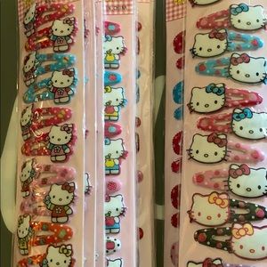 Hello Kitty Hair Barrettes